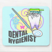 歯科衛生士 マウスパッド (正面)