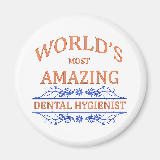 歯科衛生士 マグネット (正面)