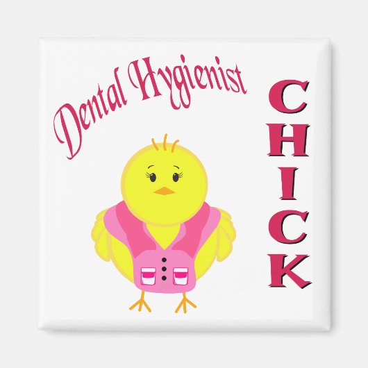 歯科衛生士 マグネット (正面)