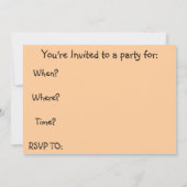 歯科衛生士 卒業招待状 招待状 (裏面)