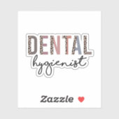 歯科衛生士、歯科衛生士卒業者への贈与 シール (シート)