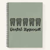 歯科衛生士 | RDH歯科医の歯のギフト ノートブック (正面)