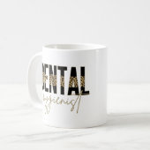 歯科衛生士 | RDH登録歯科衛生士 コーヒーマグカップ (正面左)