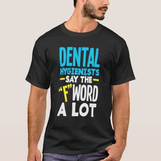 歯科衛生士 Tシャツ (正面)