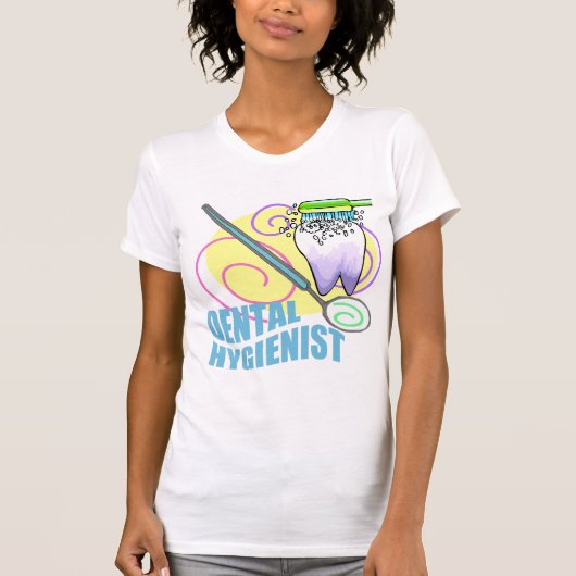 歯科衛生士 Tシャツ (正面)