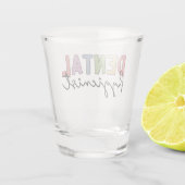 歯科衛生士RDH登録歯科衛生士 ショットグラス (裏面)