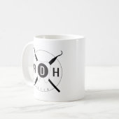 歯科衛生士RDH 2018のマグ コーヒーマグカップ (正面左)