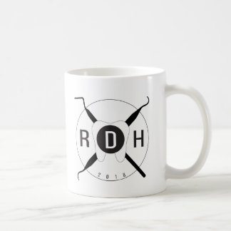 歯科衛生士RDH 2018のマグ コーヒーマグカップ