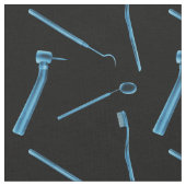 歯科衛生士X線歯科楽器ブラック ファブリック (クローズアップ)