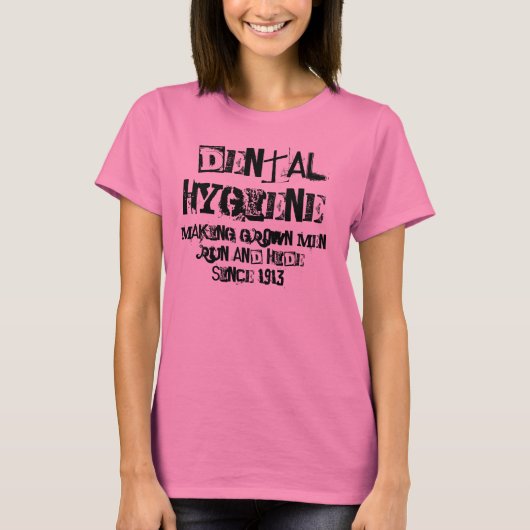 歯科衛生学 Tシャツ (正面)