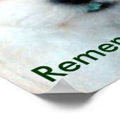 歯科衛生用フロスパピー ポスター (角)