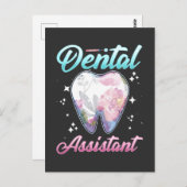 歯科補助フローラ歯科医 ポストカード (正面/裏面)