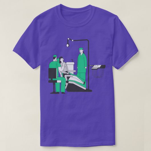 歯科補助装置 Tシャツ (デザイン正面)