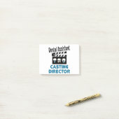 歯科補助鋳造所長 ポストイット (デスク上)