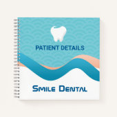 歯科診療手帳 ノートブック (正面)
