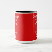 歯科退職した医のおもしろいノベルティ退職グラフィック マグカップ (中央)