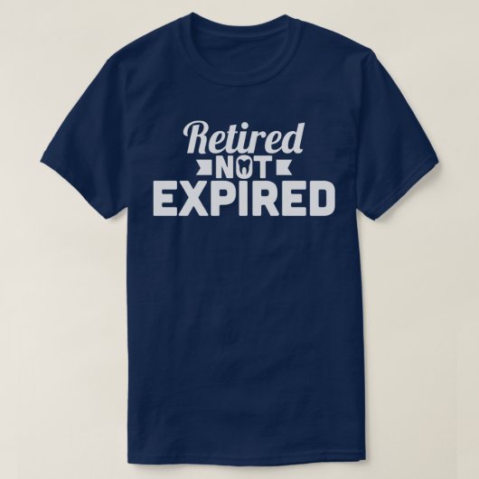 歯科退職した医退職したの期限 Tシャツ (デザイン正面)