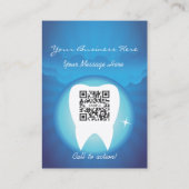 歯科2015年の名刺のカレンダー 名刺 (裏面)