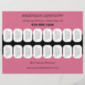 歯科、チラシ、歯切れ チラシ (正面)