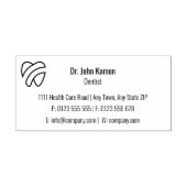 歯科 |プロフェッショナル ラバースタンプ (インプリント)