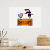 歯科 ポスター (キッチン)