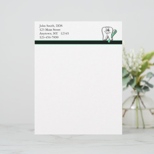 歯科 レターヘッド (スタンド正面)