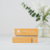 歯科/一般歯科の名刺 予約カード (スタンド正面)