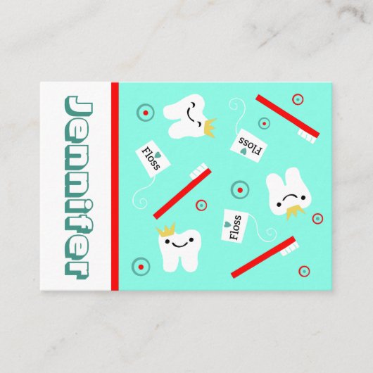 歯科 名刺 (正面)