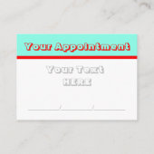 歯科 名刺 (裏面)