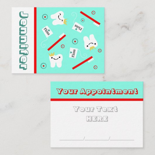 歯科 名刺 (正面/裏面)