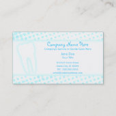 歯科 名刺 (裏面)