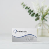 歯科-名刺 予約カード (スタンド正面)