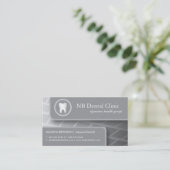 歯科/整形外科医の名刺 予約カード (スタンド正面)