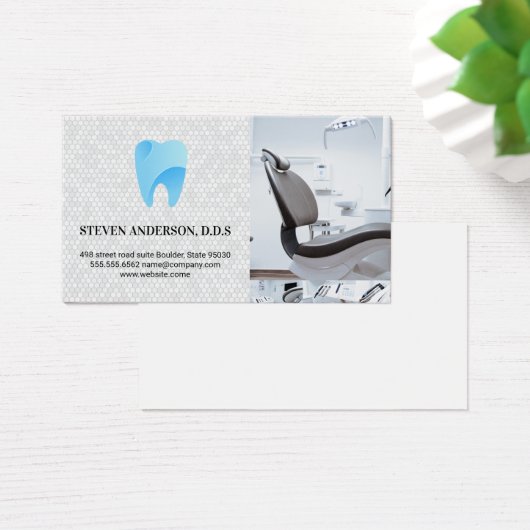 歯科 |歯のロゴ (デスク)