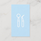 歯科 |歯検査 名刺 (裏面)