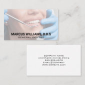歯科 |歯検査 名刺 (正面/裏面)