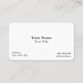 歯科/歯科の名刺 名刺 (裏面)