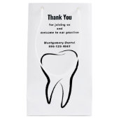 歯科 歯科医院 医療 スモールペーパーバッグ (正面)