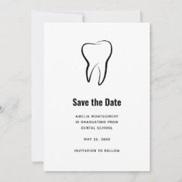 歯科 歯 医学生向け卒業図案 セーブザデート
