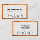 歯科 清潔 ツール | 歯科医学 名刺 (正面/裏面)