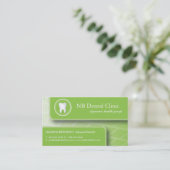 歯科/Dentist大将の名刺 予約カード (スタンド正面)