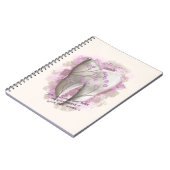 歯絵画の。歯科医師、歯科助手テンプレート ノートブック (左側)