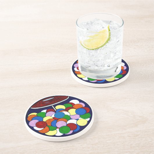 歯肉ボール機 コースター (側面)