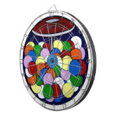 歯肉ボール機 ダーツボード (正面右)