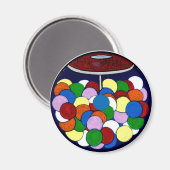 歯肉ボール機 マグネット (正面/裏面)