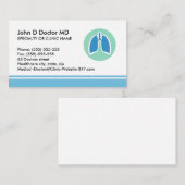 歯肉学の歯肉科医の名刺 名刺 (正面/裏面)