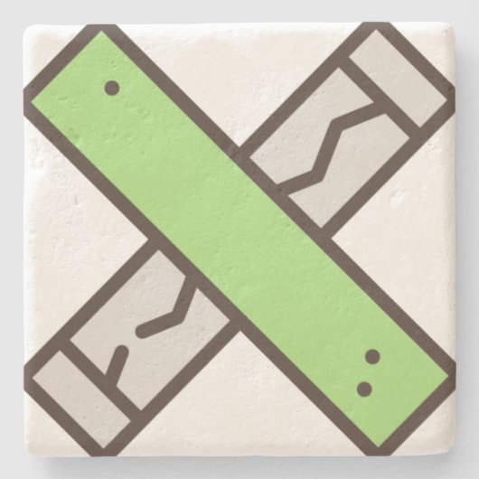 歯肉 ストーンコースター (正面)