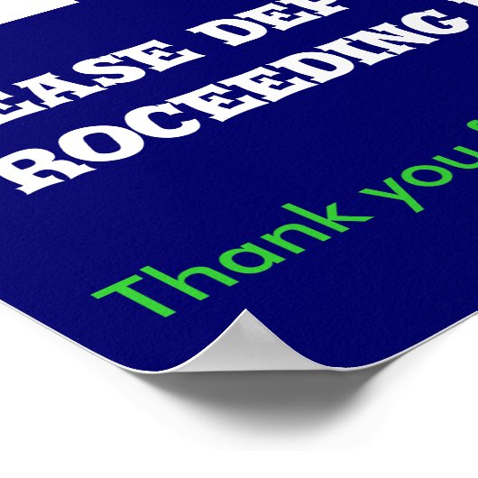 歯茎を噛まない ポスター (角)