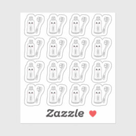 歯貼りブラシデンタルケアリマインダープランナー シール