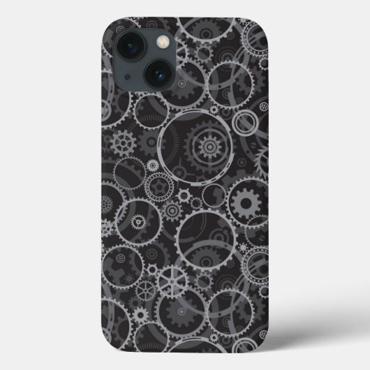 歯車パターン Case-Mate iPhoneケース (裏面)